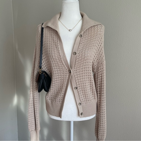 Rachel Zoe Sweaters - Rachel Zoe Women's Beige Knit Sweater Size S